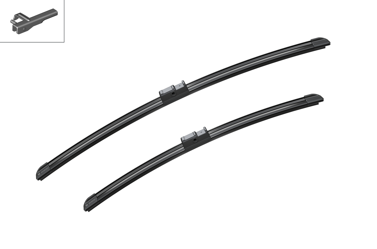 Щітки склоочисника (550/450мм) Opel Astra H 1.4-2.0 CDTI 04-14 Bosch фото 9