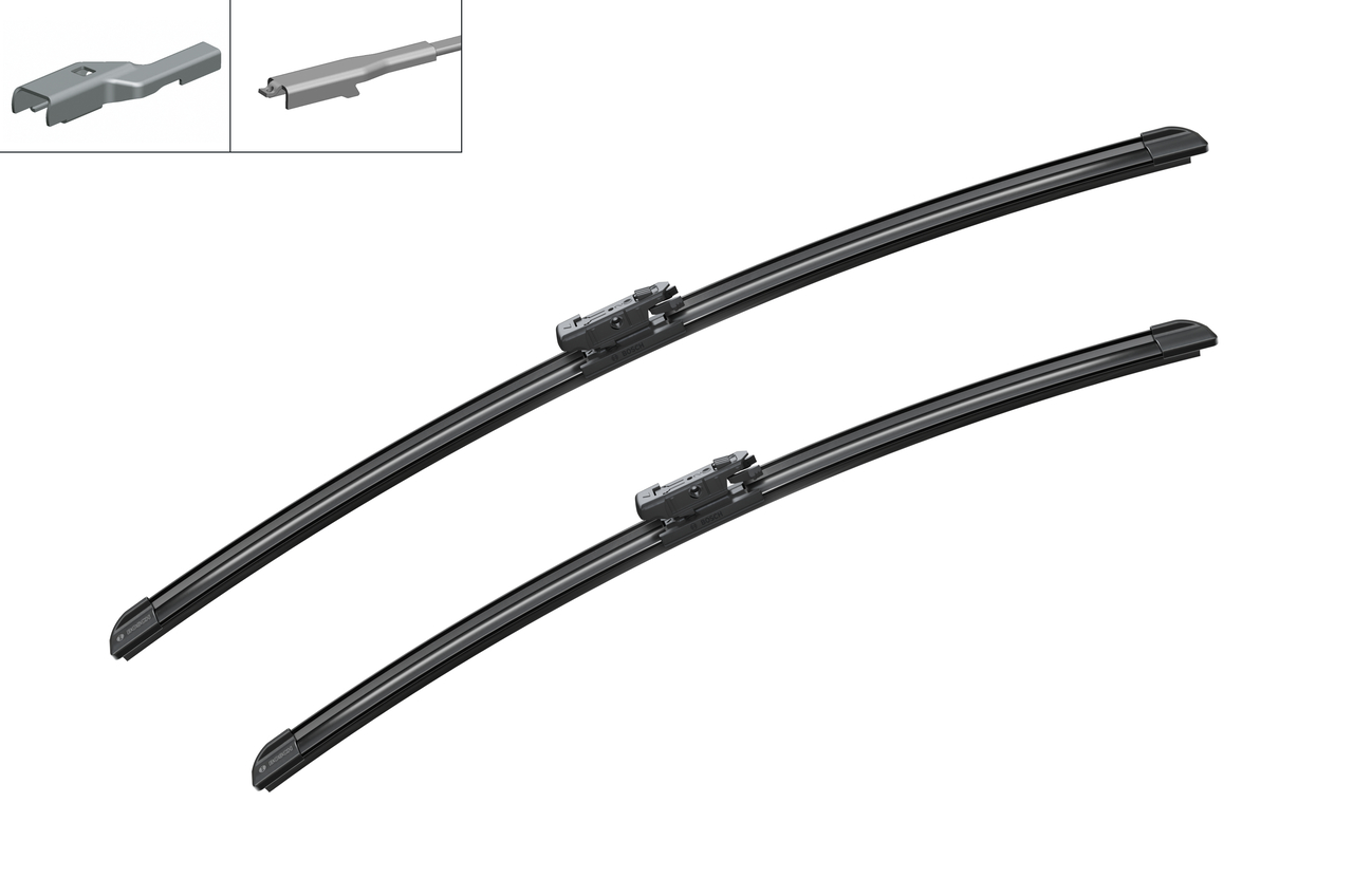 Щітки склоочисника (600/530мм) VW Tiguan 07-/ Volvo S60/ V70/ S90/ XC70/ XC90 00- Bosch фото 9