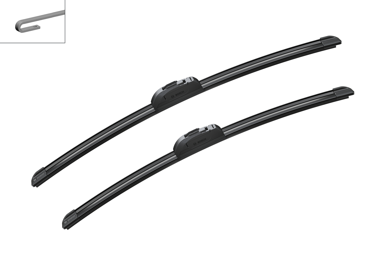 Щітки склоочисника (530/500мм) VW T4 1.8-2.5 TDI 93-03 Bosch фото 11