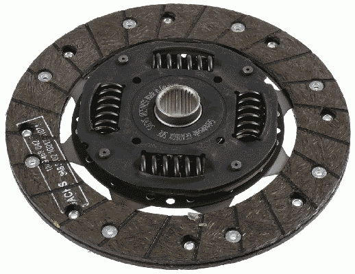 Диск зчеплення VW Caddy II 1.9SDI 95-04/Golf II-IV 1.3-2.0 86-02 (d=210mm) SACHS фото 4