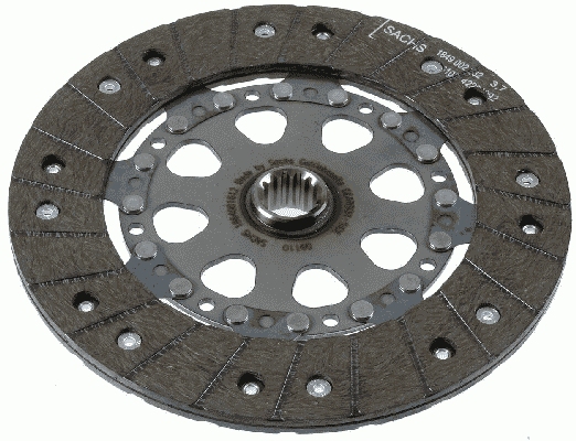 Диск зчеплення OPEL ASTRA G НАКЛОННАЯ ЧАСТЬ (F48_, F08_), ASTRA G СЕДАН (F69_), SACHS (1864 001 612) SACHS фото 2