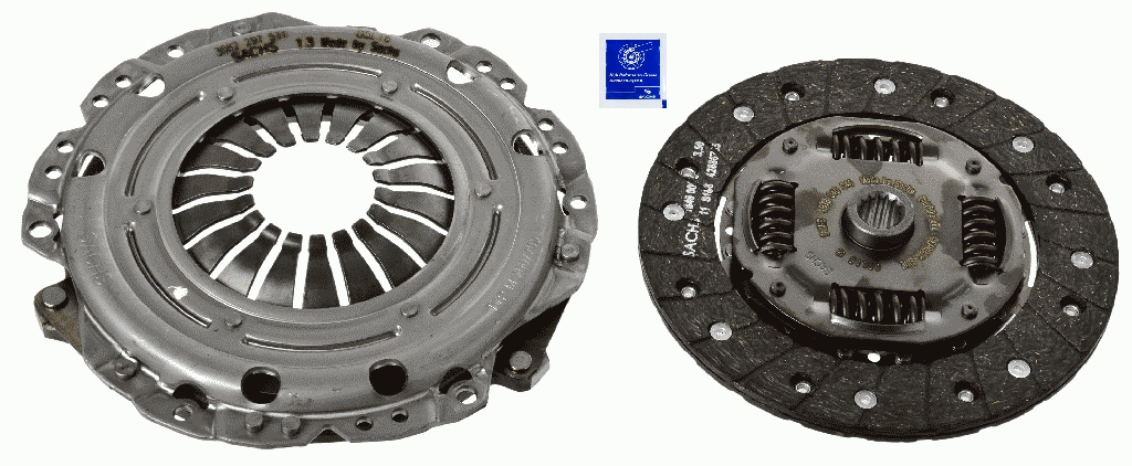 Комплект зчеплення OPEL VECTRA B (J96) 1.6 I 16V (F19) 1995.10 - 2002.04 SACHS (3000 838 801) SACHS фото 2
