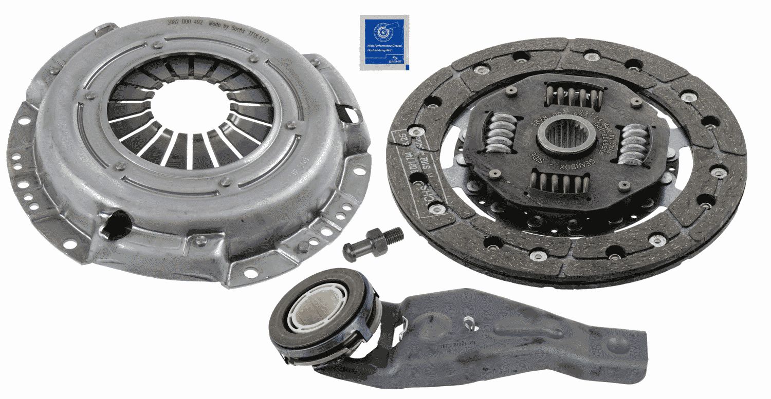 Комплект зчеплення MAZDA: 3 (2003>2006) 1.4I, 1.6I SACHS (3000 951 008) SACHS фото 2