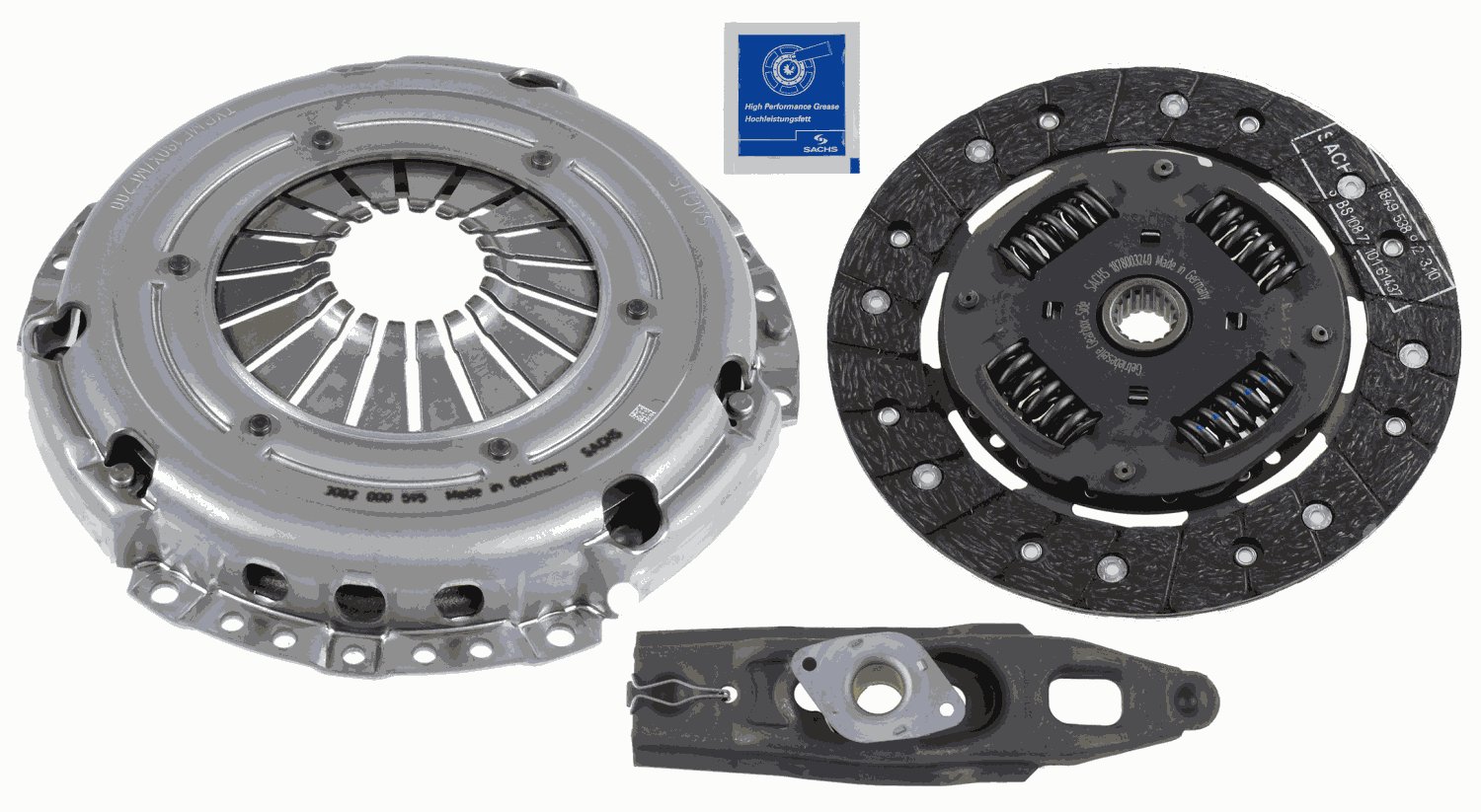 Комплект зчеплення SMART: FORFOUR, FORTWO CABRIO, FORTWO COUPE SACHS (3000 951 038) SACHS фото 2