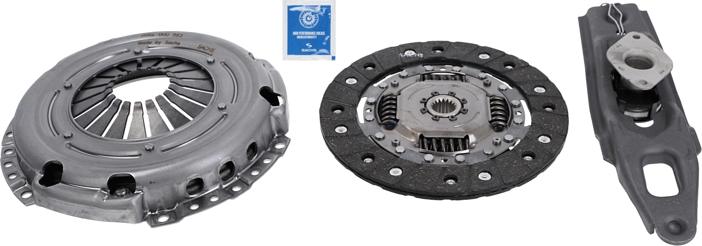 Комплект зчеплення MITSUBISHI COLT VI (Z3_A, Z2_A) 1.3 (Z21A) 2004.06 - 2012.06 SACHS (3000 951 039) SACHS фото 2