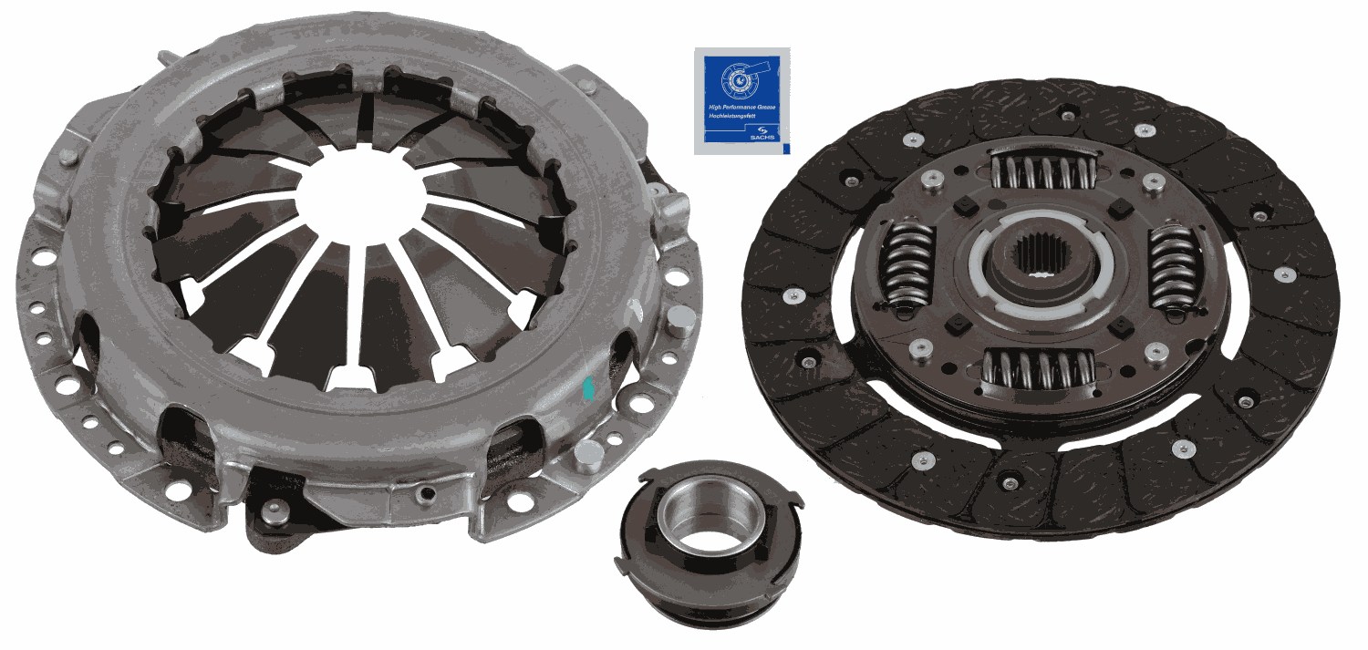 Комплект сцепления HYUNDAI I10 I (PA), I20 I (PB, PBT) KIA PICANTO II (TA), RIO III (SACHS (3000951583) SACHS фото 2