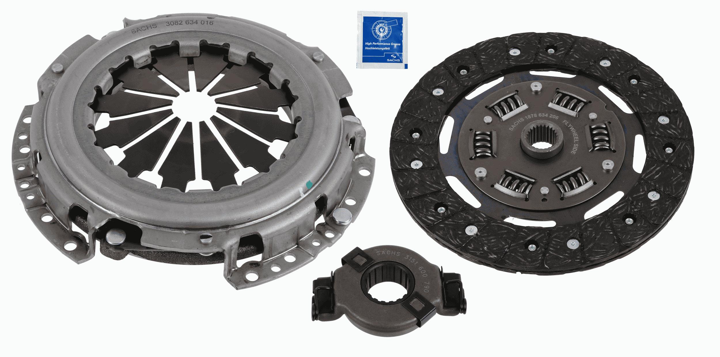 Комплект сцепления VW Caddy II 1.4/1.6 95-04 (d=200mm) (+выжимной) фото 10