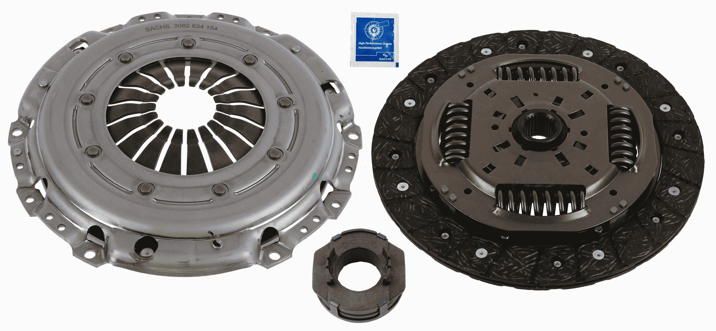 Комплект зчеплення 3 ZYLINDER CFWA 1.2 TDI 05/10> SEAT: IBIZA V SPORTCOUPE (6J1), IB SACHS (3000 951 692) SACHS фото 2