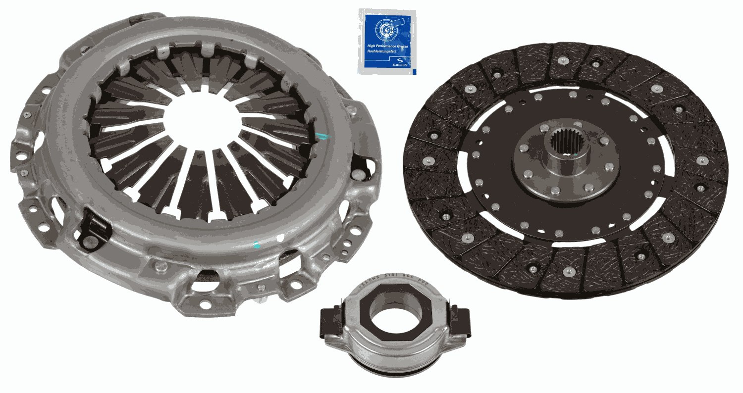 Комплект зчеплення NISSAN X-TRAIL I (T30) 2.2 DI 4X4 2001.07 - 2005.10 SACHS (3000 954 482) SACHS фото 2