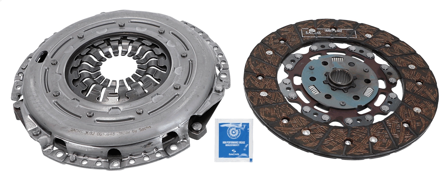 Комплект зчеплення SKODA OCTAVIA II COMBI (1Z5) 1.6 TDI 4X4 2009.06 - 2013.02 SACHS (3000 970 062) SACHS фото 2