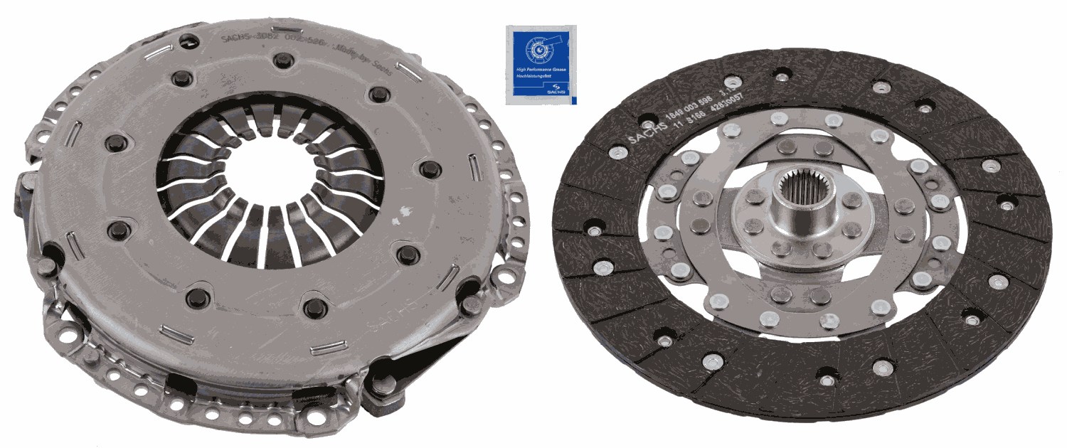 Комплект зчеплення CITRO?N C4 (B7) PEUGEOT3008 308 (4A_, 4C_)308 CC 308 SW 5008 508 SACHS (3000 970 129) SACHS фото 2