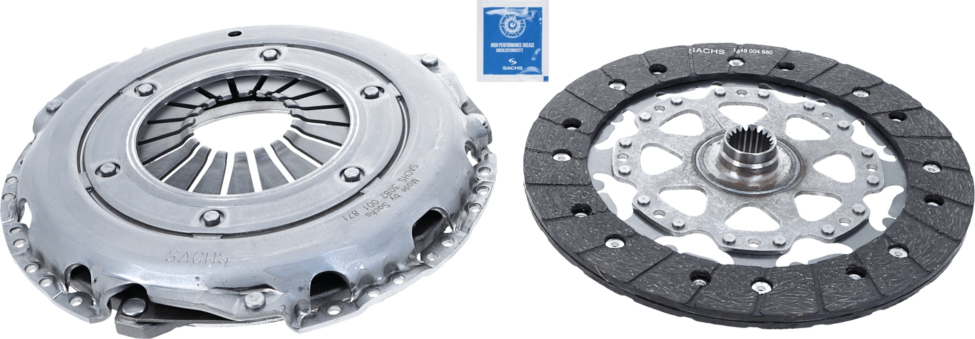 Комплект зчеплення NISSAN: QASHQAI / QASHQAI +2 I (J10, NJ10, JJ10E), QASHQAI II SUV SACHS (3000 970 137) SACHS фото 2