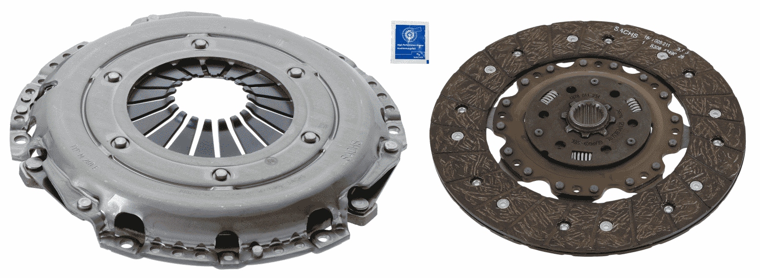 Комплект сцепления OPEL ZAFIRA / ZAFIRA FAMILY B (A05) 1.9 CDTI (M75) 2005.07 - 2015 SACHS (3000 970 158) SACHS фото 2