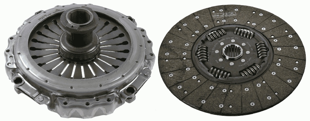 SH 3400 122 801 Комплект зчеплення MERCEDES-BENZ ACTROS MP2 / MP3 2044 AK
