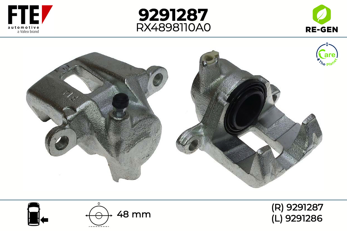 Супорт гальма TOYOTA LAND CRUISER PRADO J15 FTE (9291287) FTE фото 2