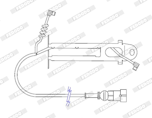 Датчики гальма FE FAI126 для IVECO EuroCargo I-III 120 E 28 K tector
