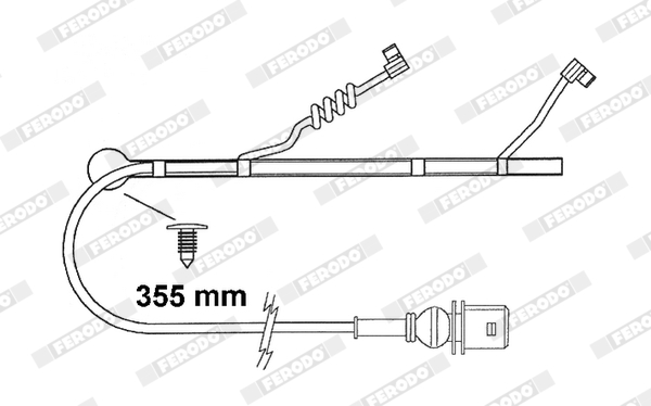 Датчики гальма FE FAI163 для IRISBUS AGORA Agora L