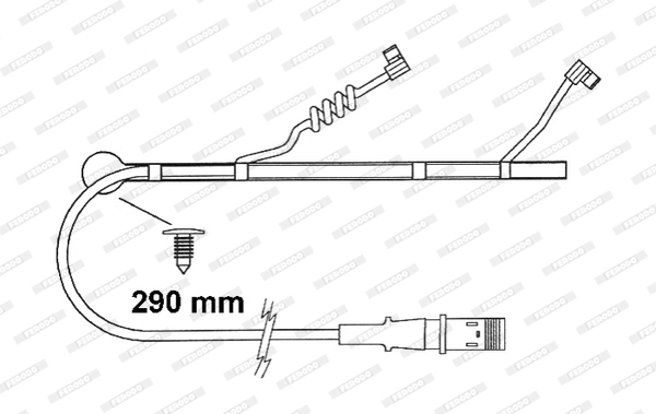 Датчики гальма FE FAI164 для MAN NU NU 313