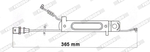 Датчики гальма FE FAI175 для VAN HOOL T-Serie T 917