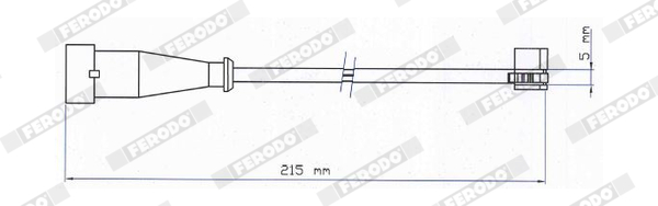 Датчики гальма FE FAI177 для IVECO EuroCargo IV 100E22, 100E22P, 100E22FP