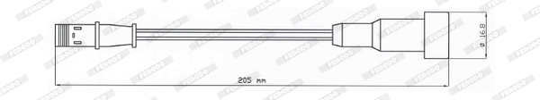 Датчики гальма FE FAI206 для MAN F 90 25.372 DFS,25.372 DFLS