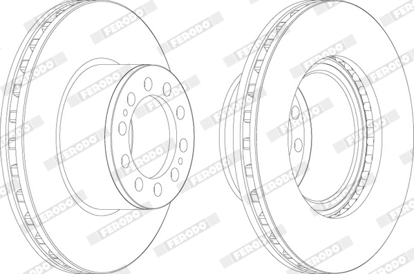 PE 016.672-00 Диск гальмівний MERCEDES-BENZ ACTROS MP2 / MP3 3348 S