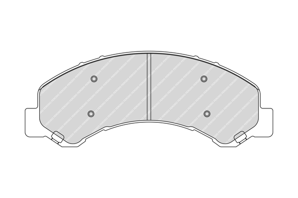 Гальмівні колодки FE FCV1853 для ISUZU N-Serie (5th Generation) NQR 70