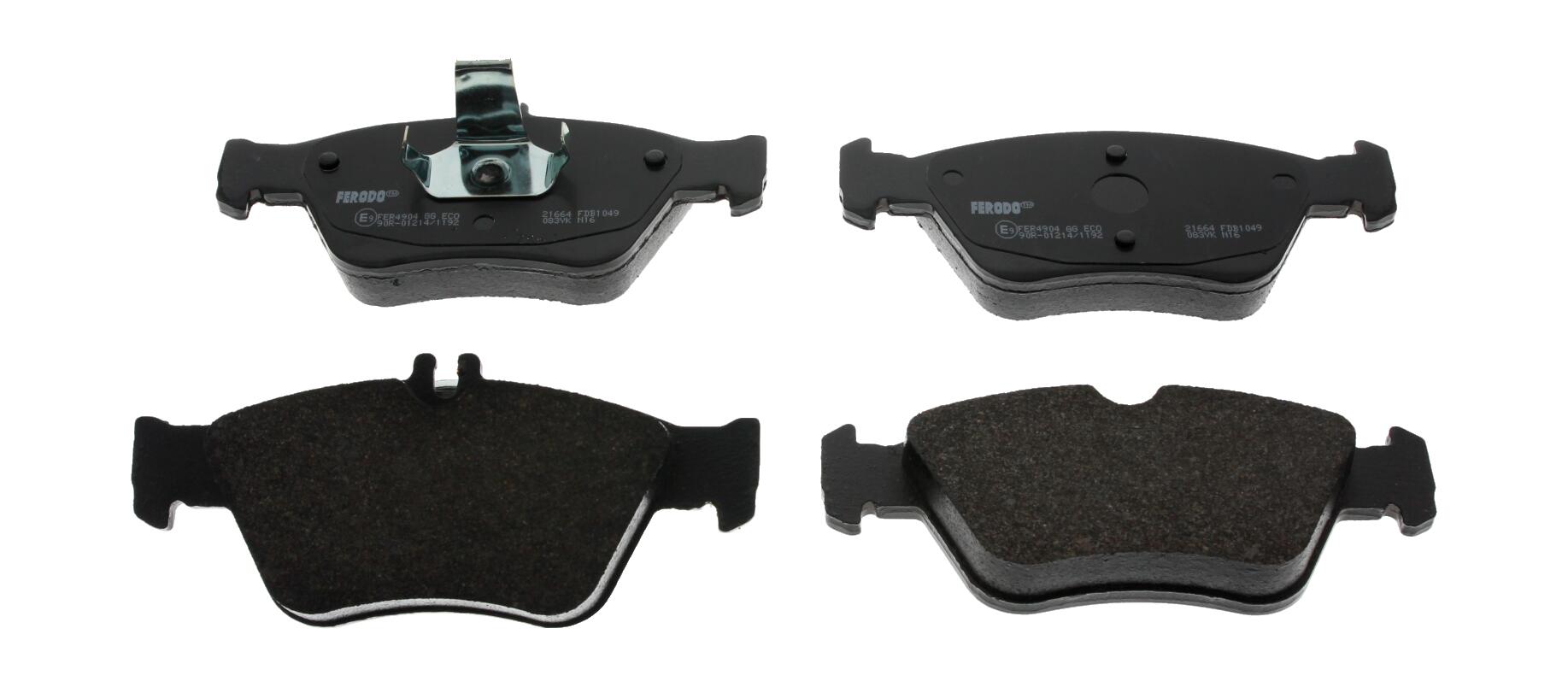 Колодки гальмівні дискові MB E-CLASS (W210) 2.0 1995.06-2003.08 FERODO (FDB1049) Ferodo фото 2