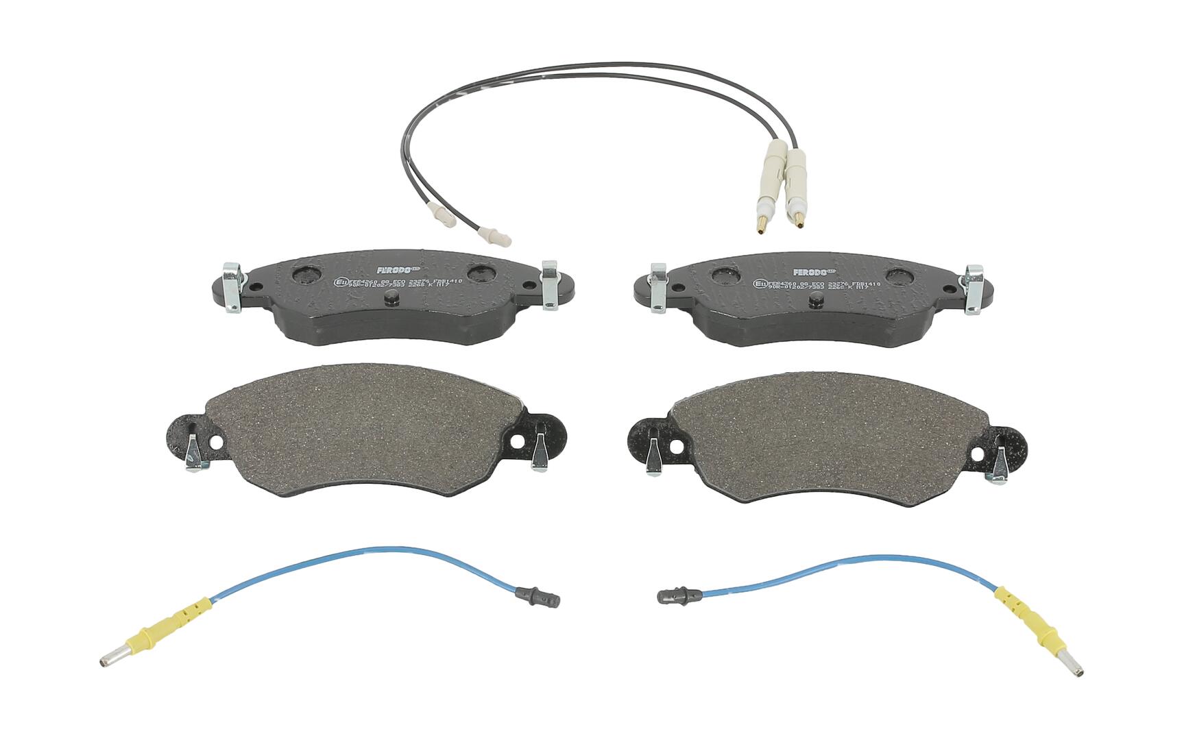 Колодки гальмівні дискові CITROEN C5 II (RC_) 1.8 2004.08-2008.09 FERODO (FDB1410) Ferodo фото 2