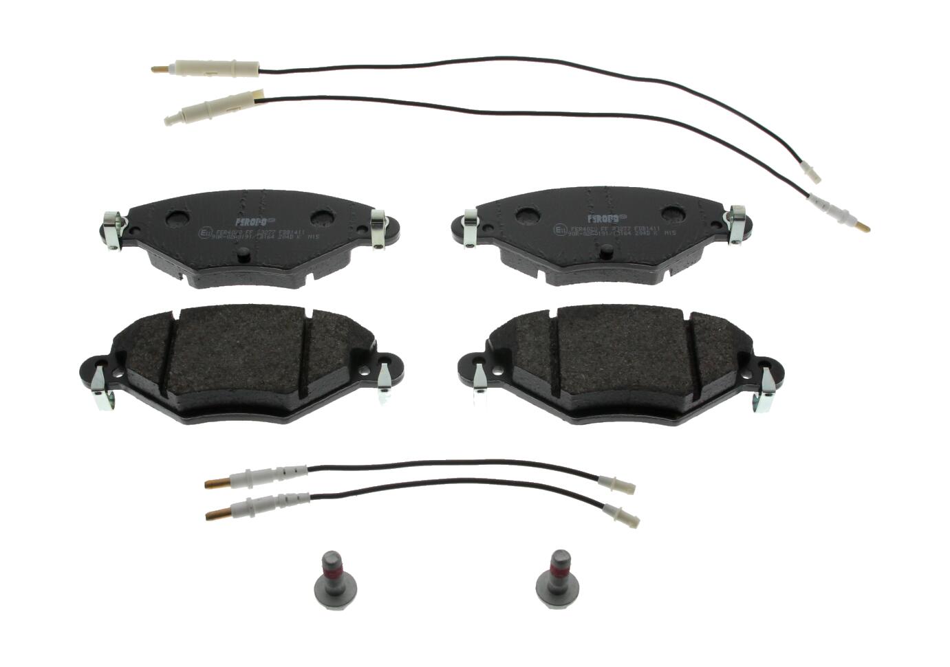 Колодки гальмівні дискові CITROEN C5 II BREAK (RE_) 1.6 2004.09- FERODO (FDB1411) Ferodo фото 2