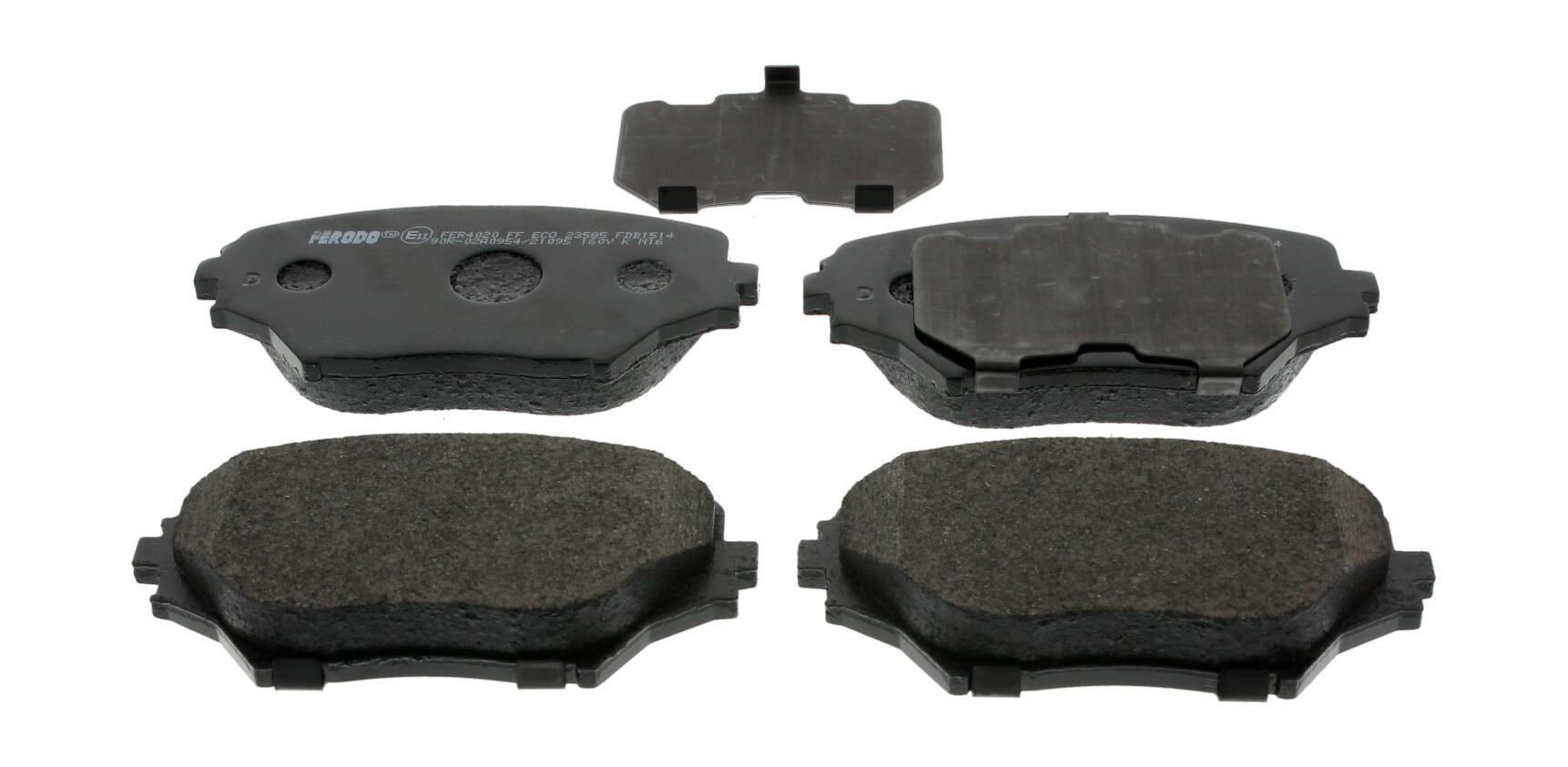 Колодки гальмівні дискові TOYOTA RAV 4 II (_A2_) 2.0 2000.05-2005.11 FERODO (FDB1514) Ferodo фото 2