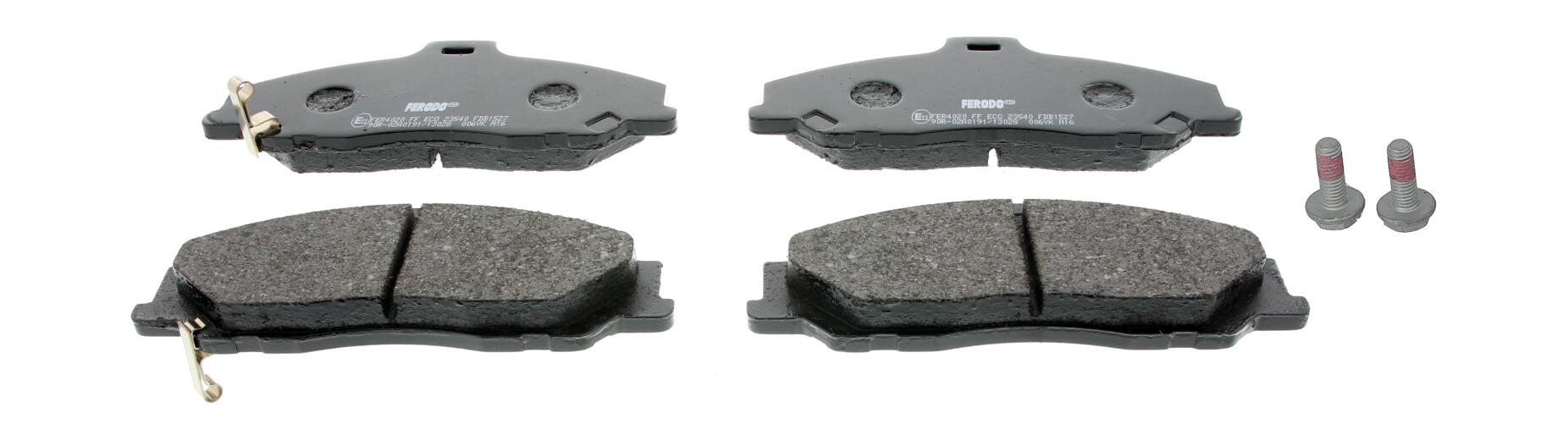 Колодки гальмівні дискові (комплект 4 шт) MAZDA BT-50 ПІКАП (CD, UN) 2.5 2006.08-2015.12 FERODO (FDB1527) Ferodo фото 2