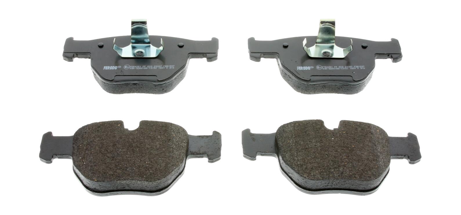 Колодки гальмівні дискові LAND ROVER RANGE ROVER III (L322) 4.2 2002.03-2012.12 FERODO (FDB1597) Ferodo фото 2