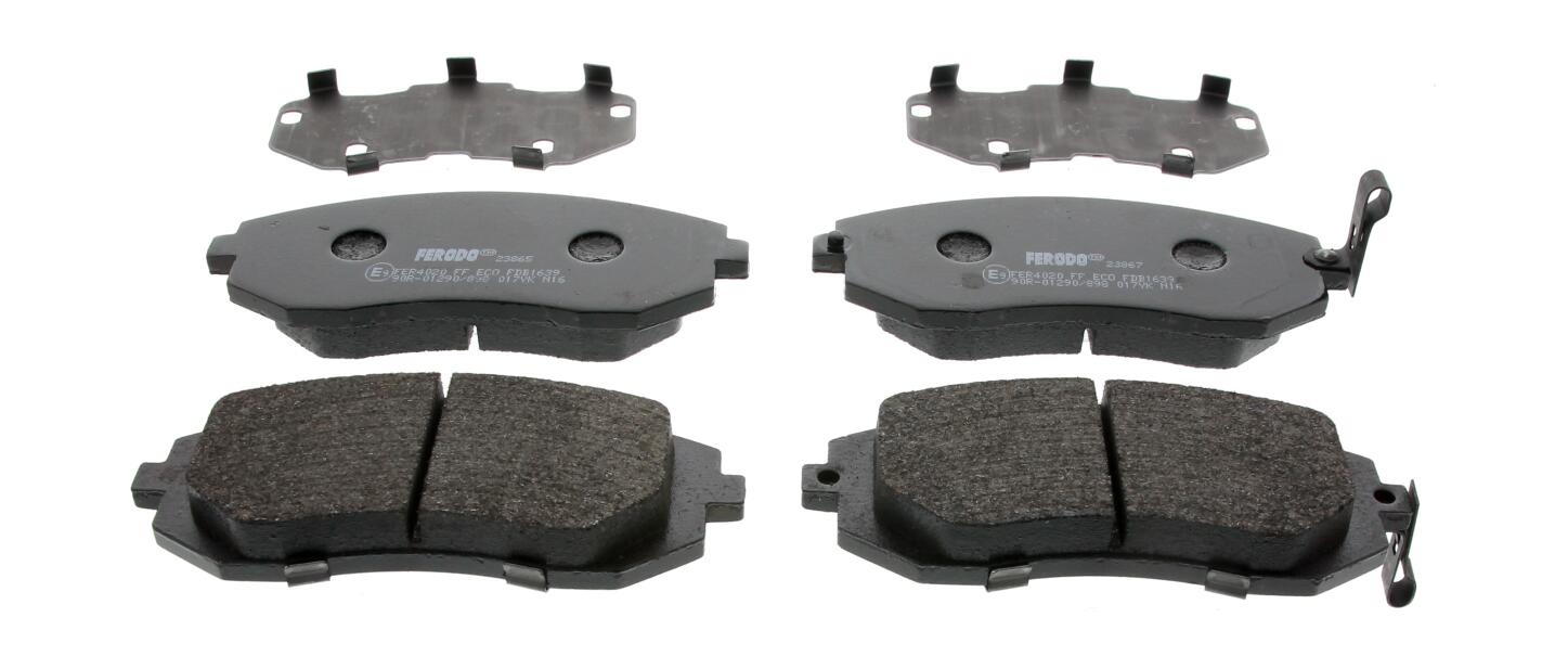 Колодки гальмівні дискові SUBARU FORESTER (SG_) 2.0 2002.02-2012.12 FERODO (FDB1639) Ferodo фото 2