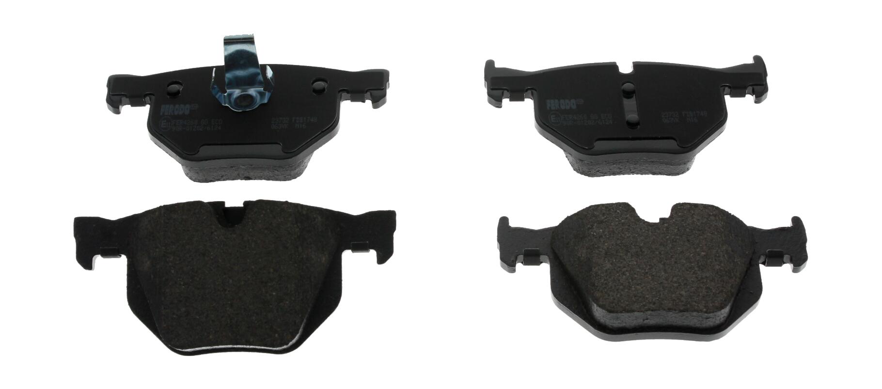 Колодки гальмівні дискові BMW 5 (E60) 3.0 2001.12-2010.03 FERODO (FDB1748) Ferodo фото 2