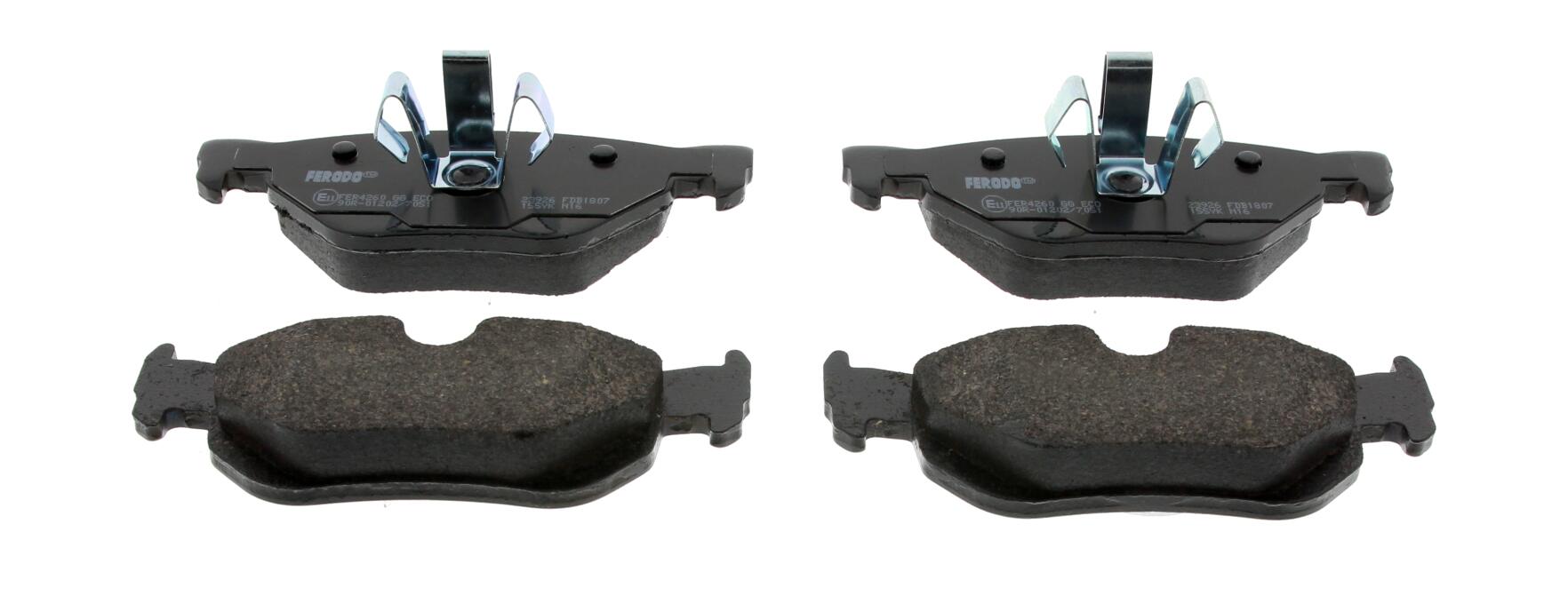 Колодки гальмівні дискові BMW 3 TOURING (E91) 2.0 2004.12-2012.12 FERODO (FDB1807) Ferodo фото 2