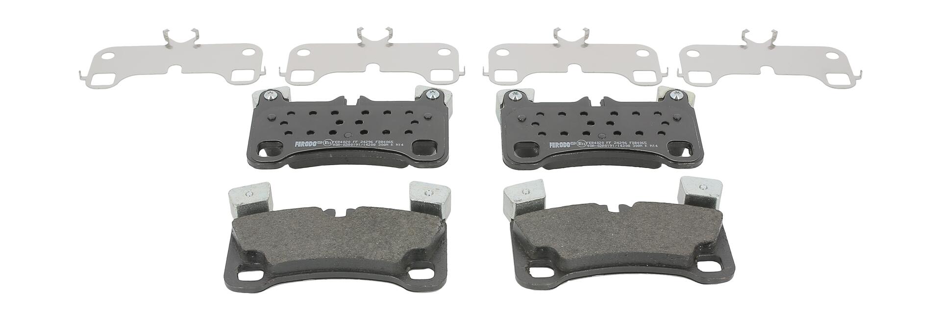 Колодки гальмівні дискові VW TOUAREG (7LA, 7L6, 7L7) 3.0 2002.10-2013.01 FERODO (FDB4065) Ferodo фото 2