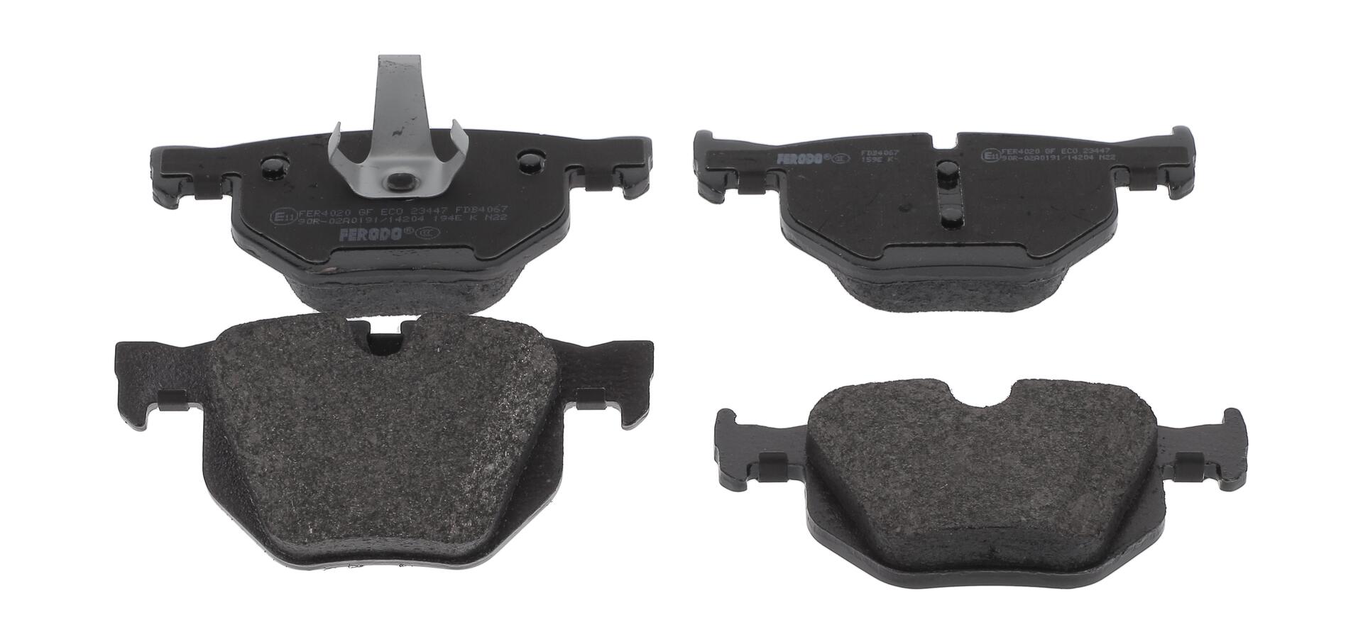 Колодки гальмівні дискові BMW X5 (E70) 3.0 2006.02-2013.07 FERODO (FDB4067) Ferodo фото 2