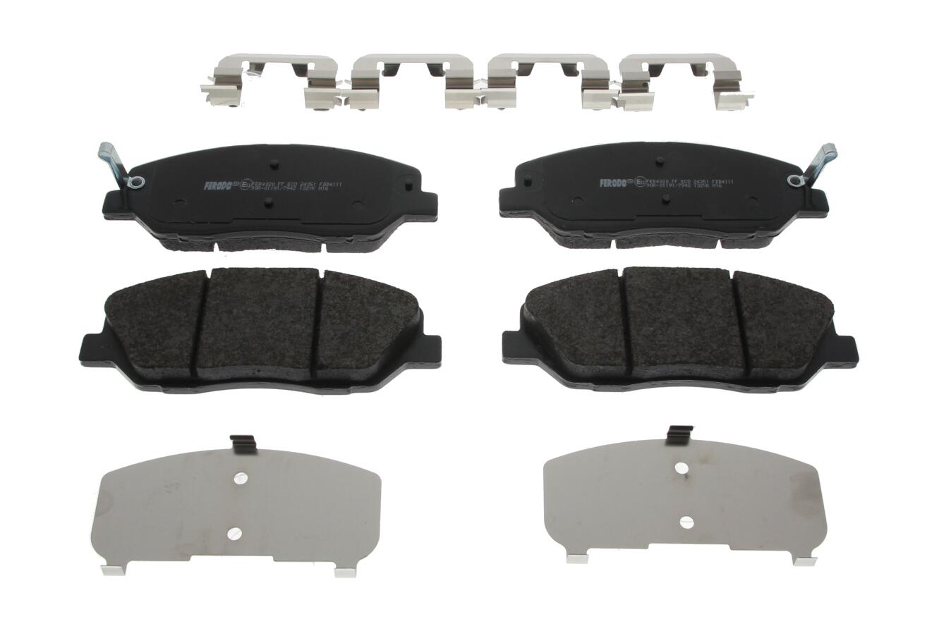 Колодки гальмівні дискові SSANGYONG KORANDO (CK) 2.0 2010.07- FERODO (FDB4111) Ferodo фото 2