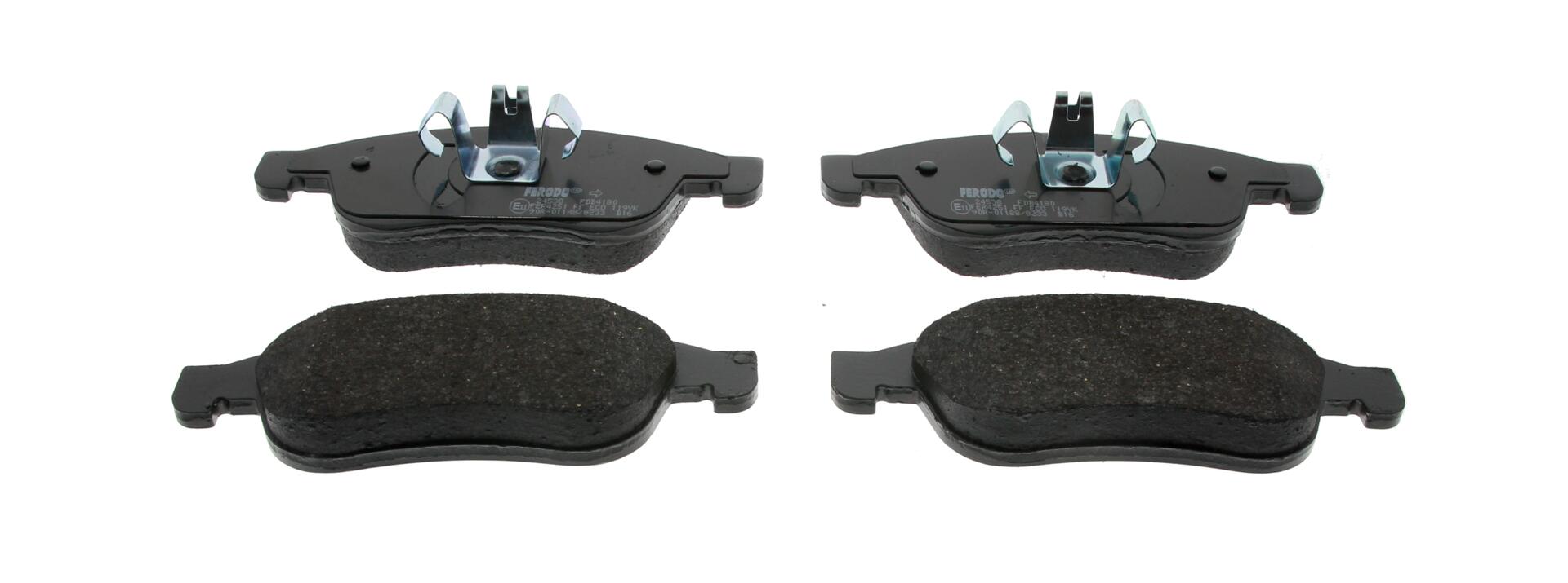 Колодки гальмівні дискові RENAULT MEGANE III GRANDTOUR (KZ0/1) 1.5 2008.11- FERODO (FDB4180) Ferodo фото 2