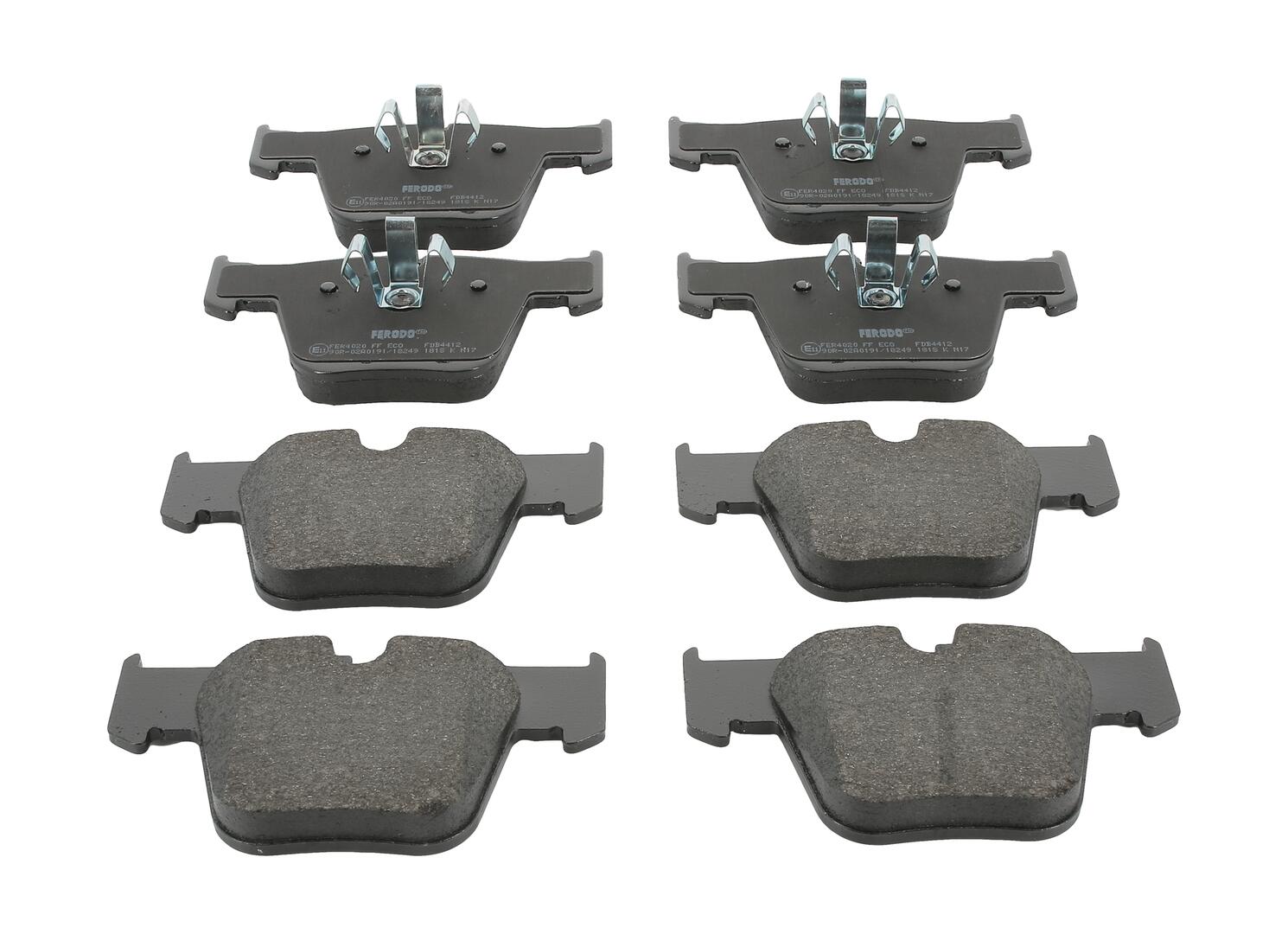 Колодки гальмівні дискові MB S-CLASS (W221) 5.5 2005.09-2013.12 FERODO (FDB4412) Ferodo фото 2