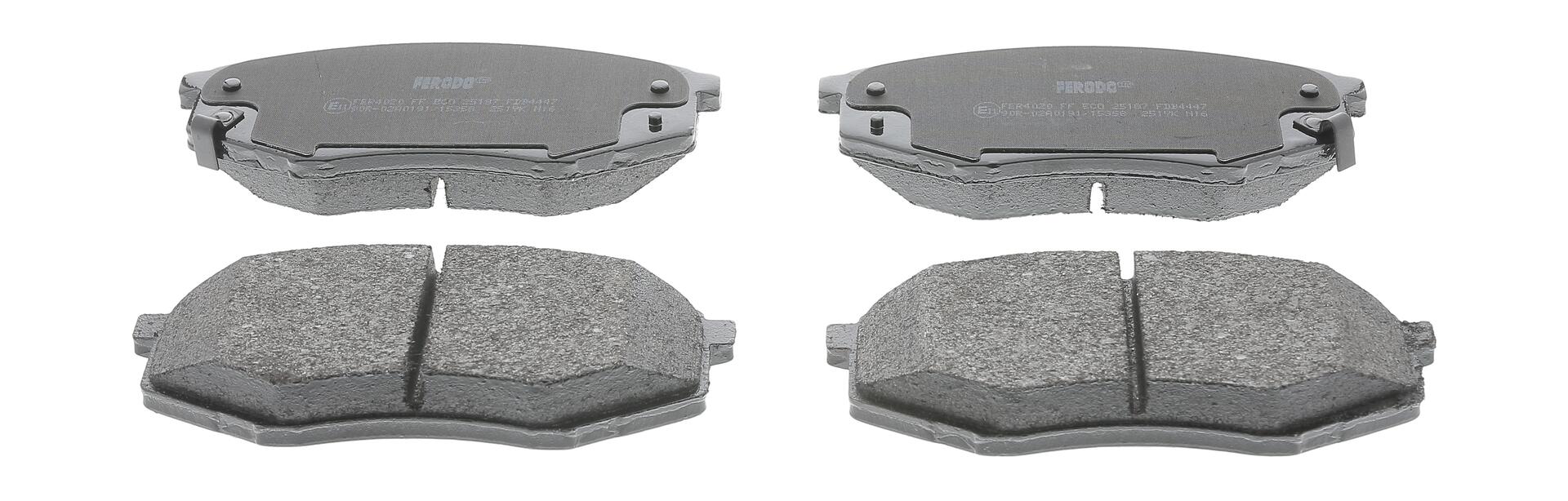 Колодки гальмівні дискові HYUNDAI SONATA VI (YF) 2.4 2009.06-2015.12 FERODO (FDB4447) Ferodo фото 2