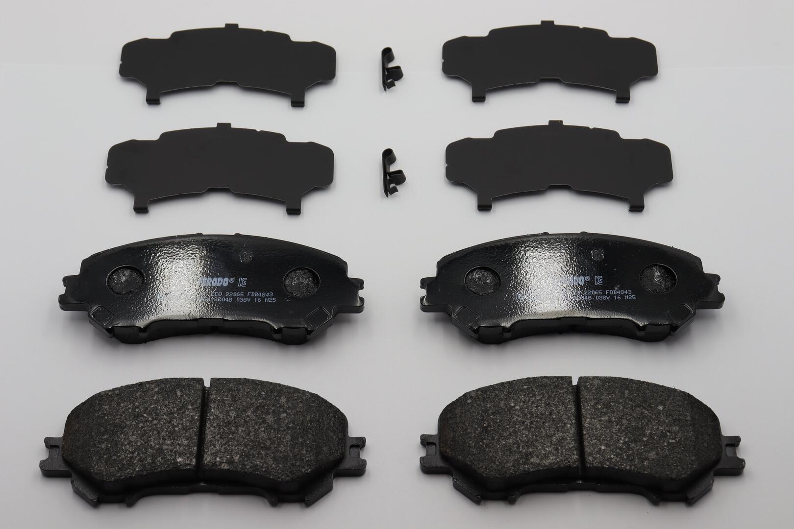 Колодки гальмівні дискові NISSAN QASHQAI II ДЖИП (J11, J11_) 1.2 2013.11- FERODO (FDB4843) Ferodo фото 2