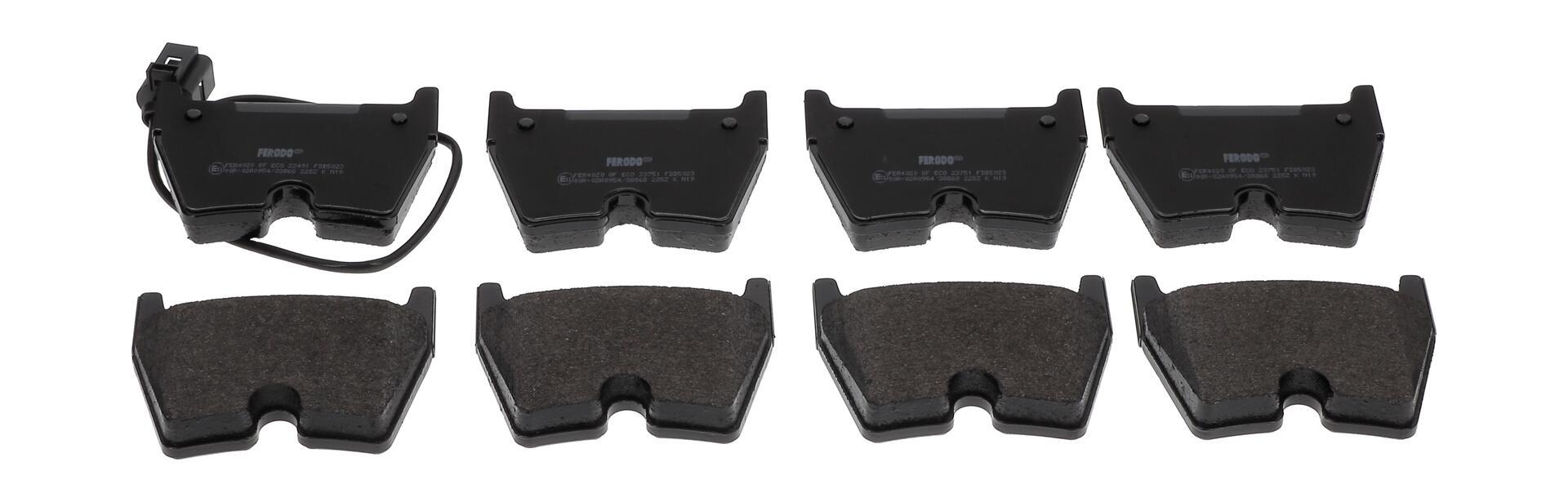 Колодки гальмівні дискові AUDI A3 SPORTBACK (8VA, 8VF) 2.5 2012.09-2020.10 FERODO (FDB5023) Ferodo фото 2