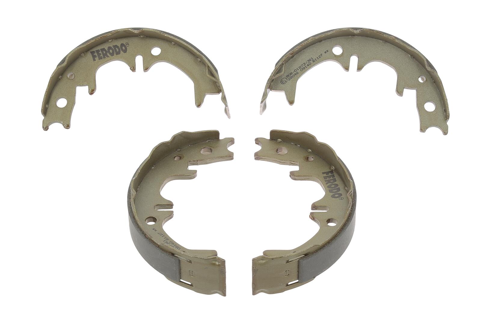 Колодки гальмівні барабанні TOYOTA CAMRY ЛІФТБЕК (_V3_) 2.4 2001.08-2006.11 FERODO (FSB4069) Ferodo фото 2