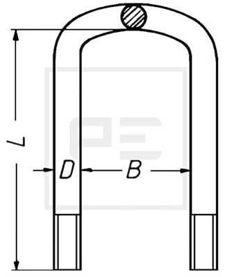 Ресори PE 035.151-00A для MAN F 90 25.372 DFS,25.372 DFLS