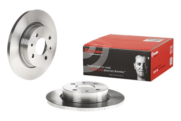 Диск гальмівний LADA SAMARA (2108, 2109, 2113, 2114) 1.5 1984.09-2013.12 BREMBO (08.5211.10) BREMBO фото 2