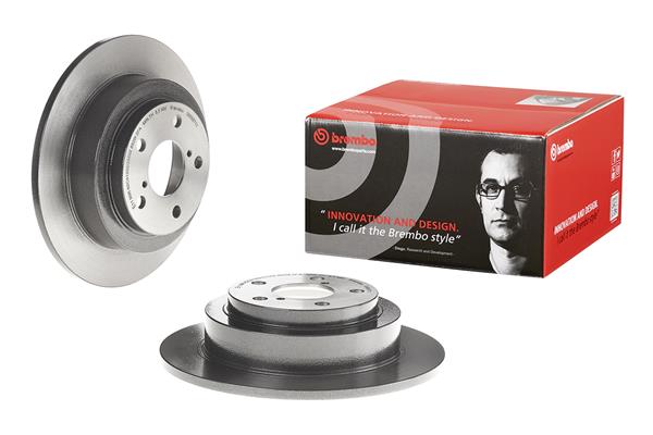 Диск гальмівний SUBARU FORESTER (SG_) 2.0 2002.02-2012.12 BREMBO (08.6897.11) BREMBO фото 2