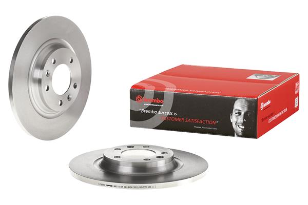 Диск гальмівний PEUGEOT 407 SW (6E_, 6D_) 1.6 2004.05-2011.12 BREMBO (08.8682.10) BREMBO фото 2