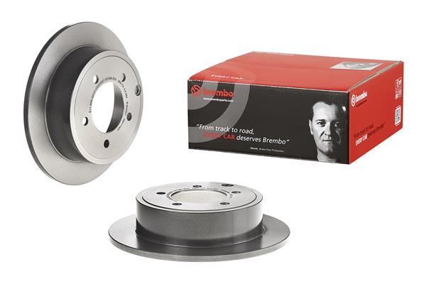 Диск гальмівний JEEP COMPASS (MK49) 2.4 2006.08- BREMBO (08.A114.31) BREMBO фото 2